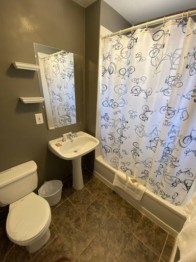 Bathroom 4, Buffalo Lodge Bicycle Resort, El Paso
