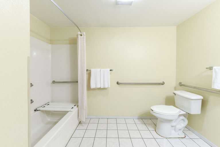 Bathroom 4, Super 8 by Wyndham Burleson Fort Worth Area, Tarrant