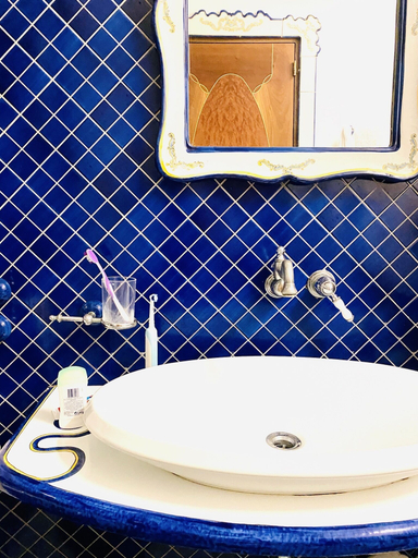 Bathroom 5, Strand Hotel Terme Delfini, Napoli