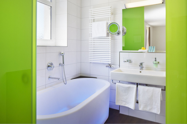 Bathroom 4, Sorell Hotel Rütli Niederdorf Zürich, Zürich
