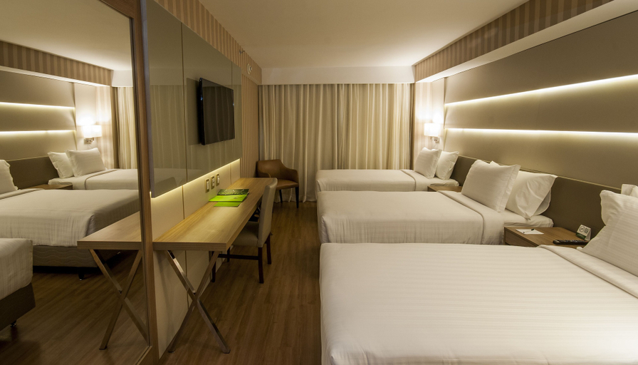 Bedroom 4, Américas Copacabana Hotel, Rio de Janeiro