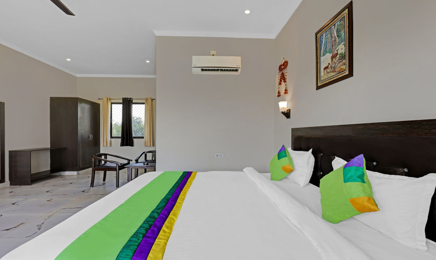 Bedroom 3, Treebo Kaira Resort With Pool View, 5 Km From Jim Corbett Jungle Safari, Nainital