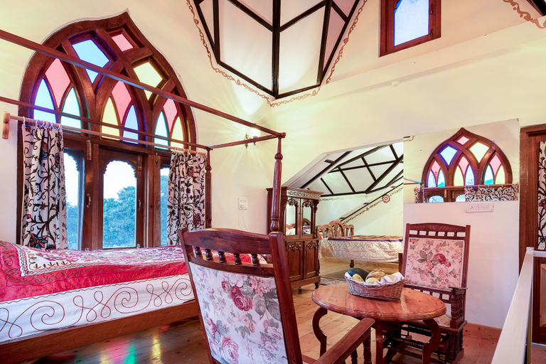 Bedroom 2, The Chateau Garli, Kangra