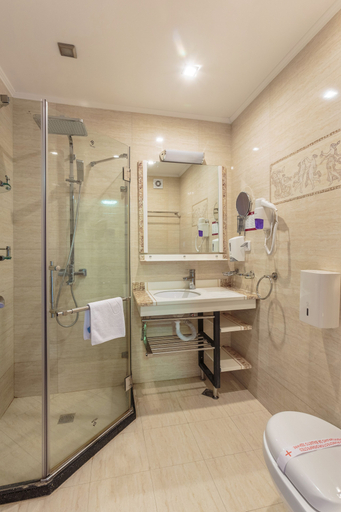 Bathroom 4, Apart Hotel Tarsis Club, Nesebar