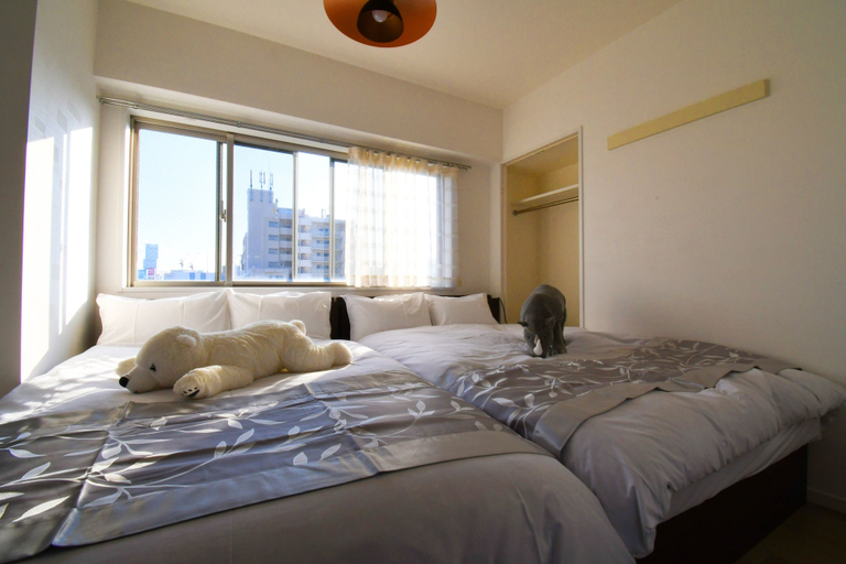 Bedroom 3, Beau Belle Nagahori 1001, Osaka