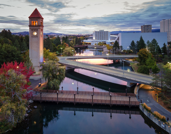 Exterior & Views 2, DoubleTree by Hilton Spokane City Center, Spokane