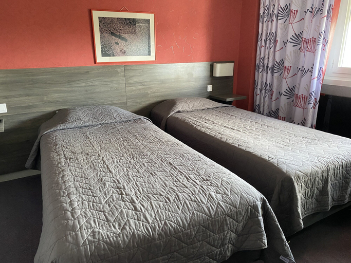 Bedroom 4, Hôtel Restaurant Saint-Benoît, Saône-et-Loire