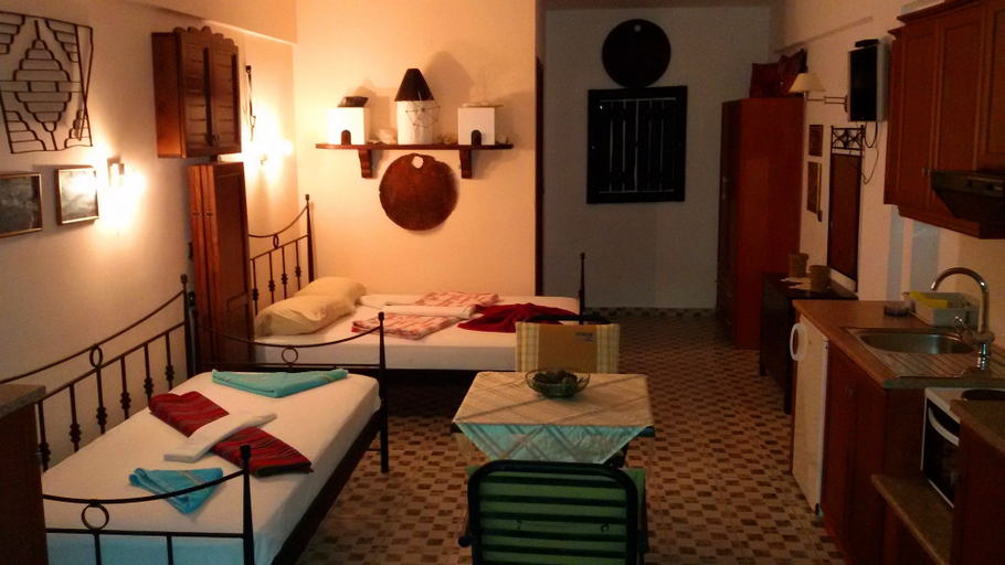 Bedroom 4, Bilios Apartments, North Aegean