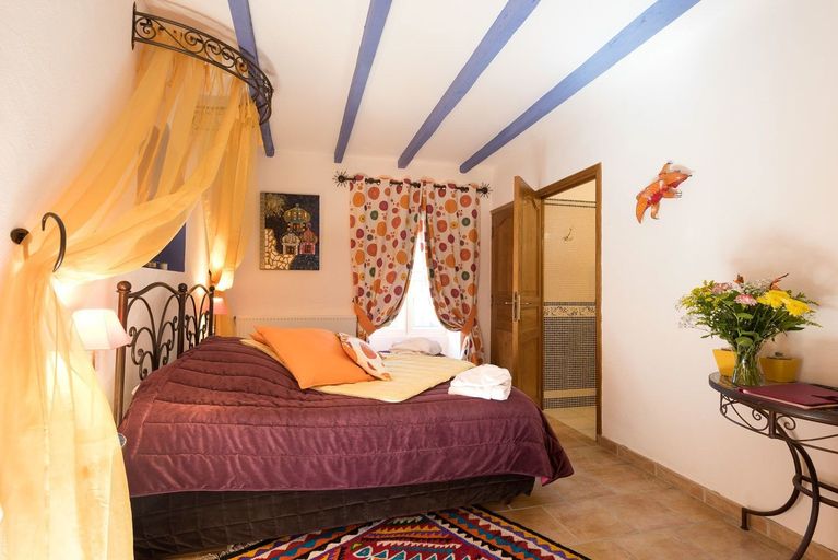 Bedroom 5, Chambres d'hôtes le Moulin de Beaunette, Drôme