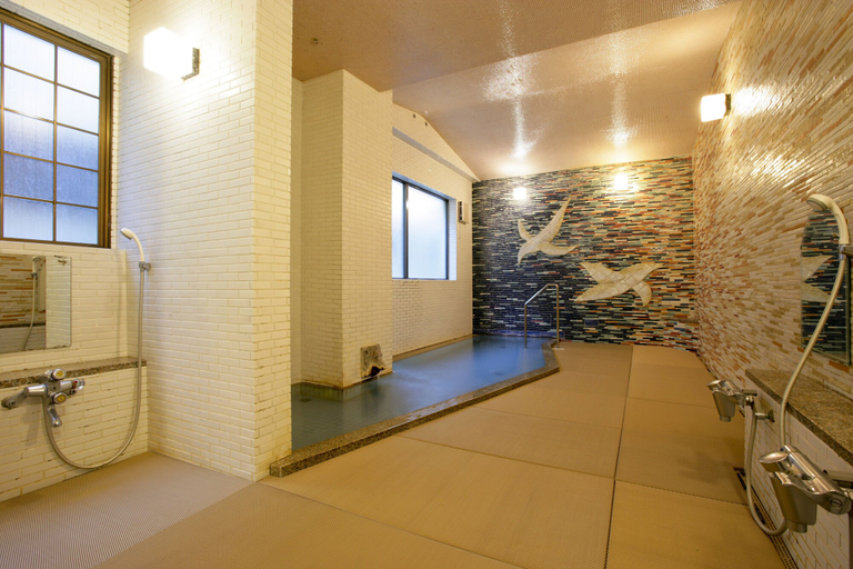 Bathroom 4, Sento Ryokan, Toyooka