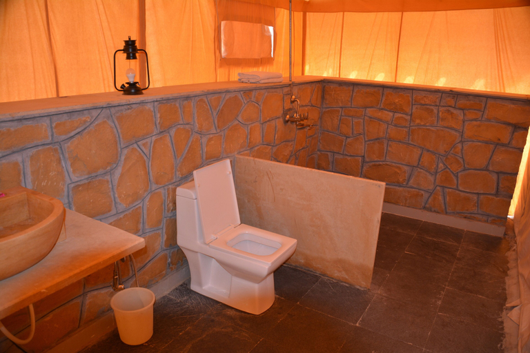 Bathroom 3, Prince Desert Camp, Jaisalmer