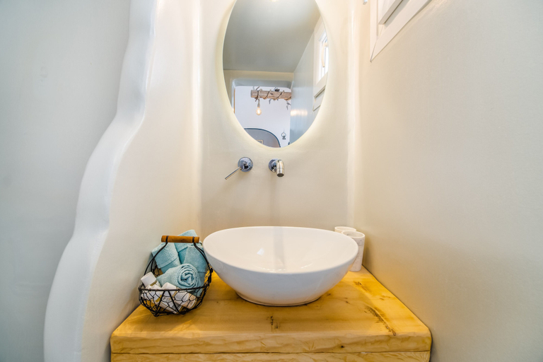 Bathroom 4, Asera Suites Near Kamari Beach, South Aegean