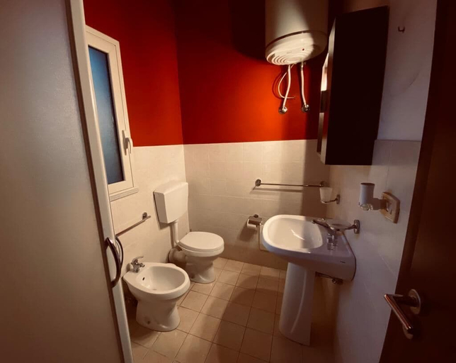 Bathroom, Hotel La Palma, Catania