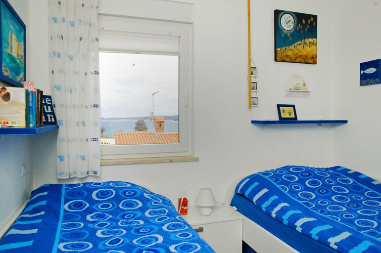 Bedroom 2, Segundo al Mar Apartments, Medulin