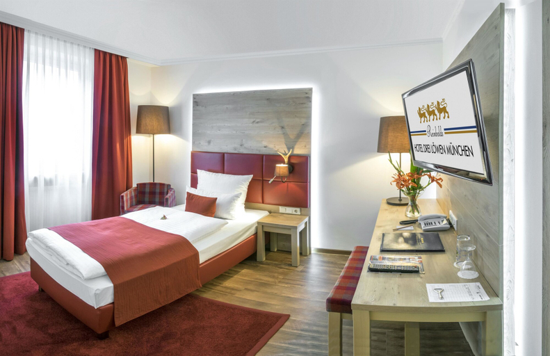 Bedroom 3, Drei Löwen Hotel, München