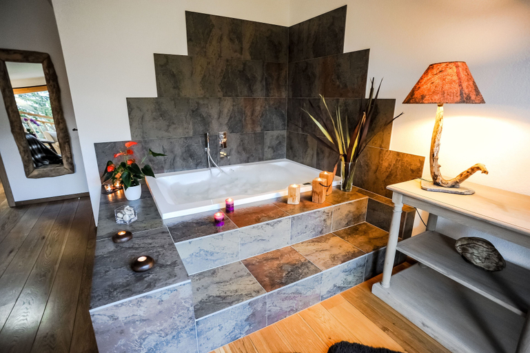 Bathroom 5, Crans Luxury Lodges, Sierre