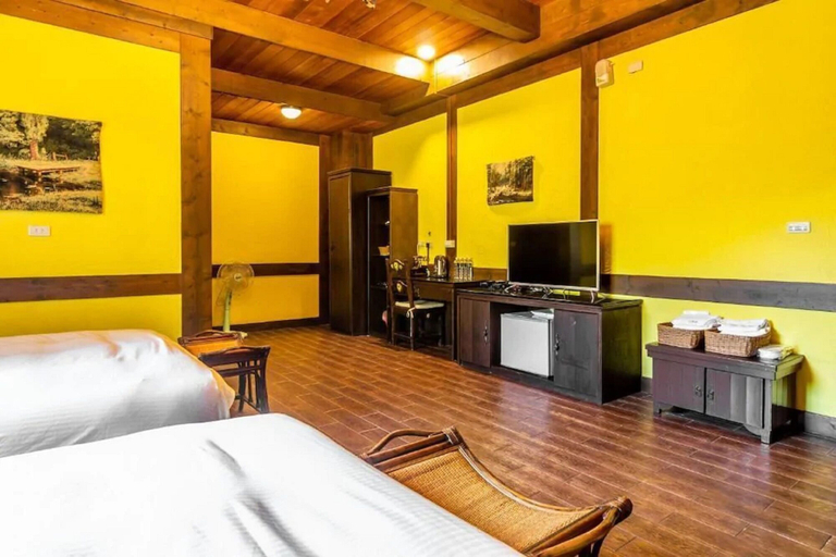 Bedroom 2, Provence Rose Lodge in Ching Jing, Nantou