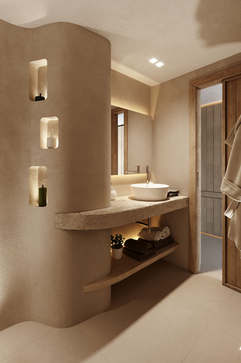 Bathroom 5, Gabbiano Azzurro Hotel & Suites, Olbia-Tempio