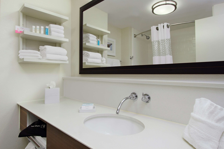 Bathroom 5, Hampton Inn Cocoa Beach/Cape Canaveral, Brevard