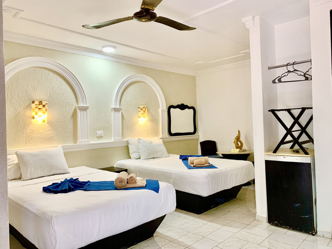 Bedroom 4, Eco Hotel Green River, Izamal