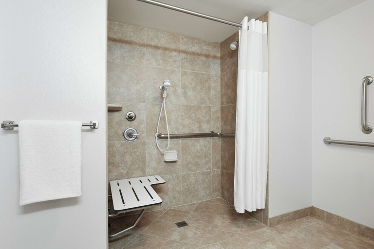 Bathroom 5, Hampton Inn & Suites Chicago/Mt. Prospect, Cook