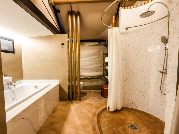Bathroom 5, Lala Mukha Tented Resort Khao Yai, Pak Chong