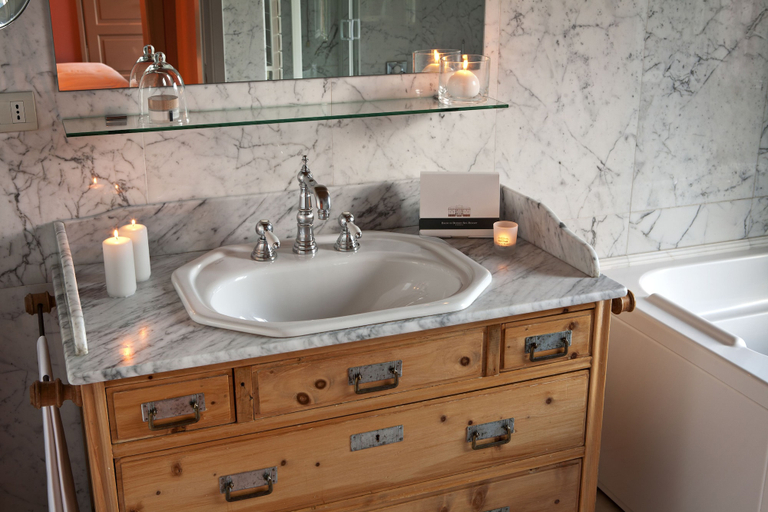 Bathroom 5, QC Grand Hotel Bagni Nuovi Bormio, Sondrio