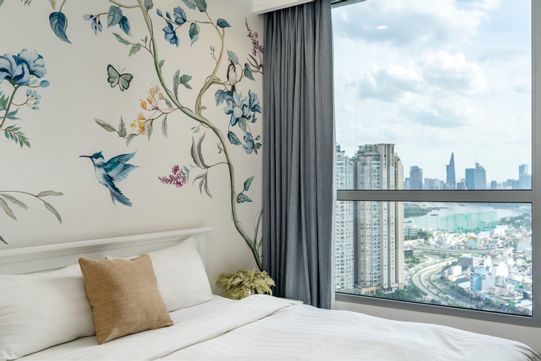 Bedroom 3, Hoasun Boutique Apartment - Vinhomes Central Park, Bình Thạnh