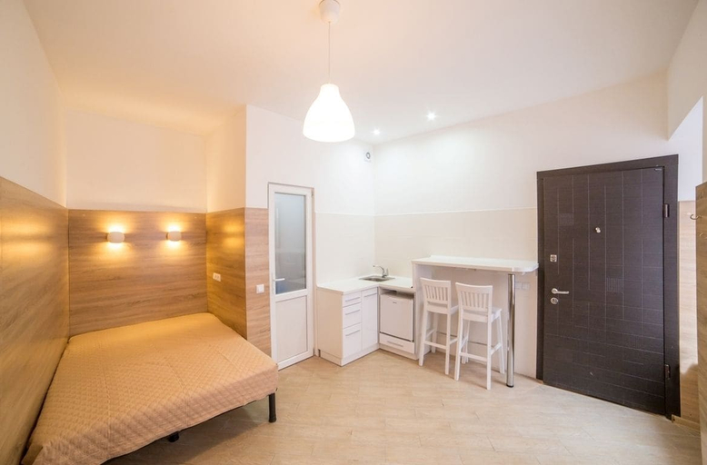 Bedroom 5, Smart Apartment Zamarstinivska 20b, L'vivs'ka