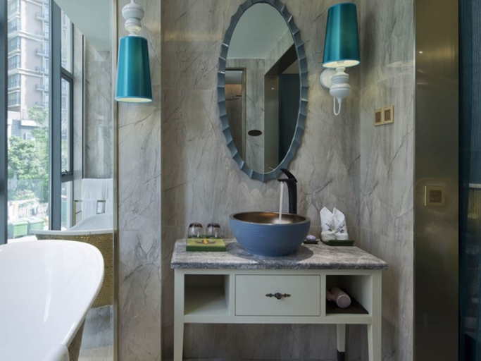 Bathroom 2, GreenTree Eastern Shenzhen Luohu East Gate Hotel, Shenzhen