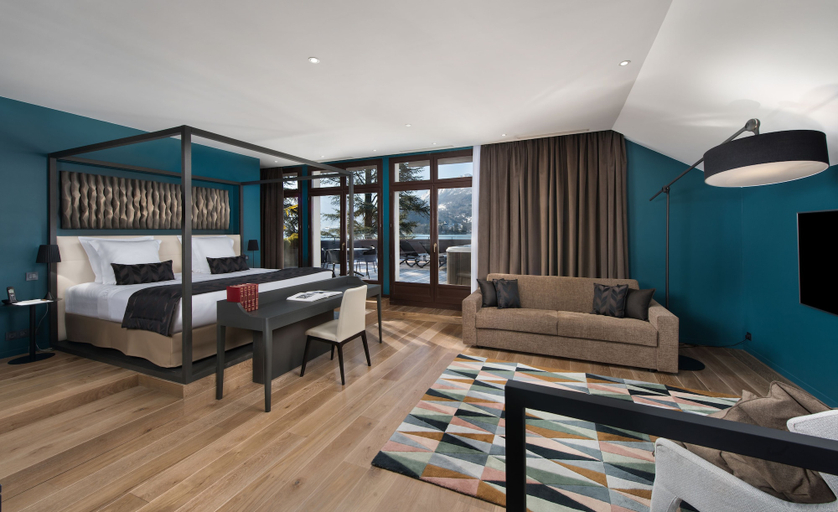Bedroom 3, Hotel Auberge Du Pere Bise, Haute-Savoie