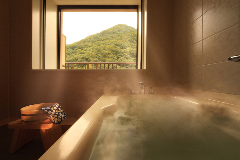 Bathroom 5, Asaya Hotel, Nikkō