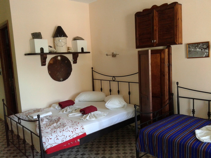 Bedroom 3, Bilios Apartments, North Aegean
