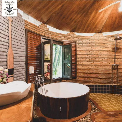 Bathroom 4, Kaengkrachan Boathouse Paradise Resort, Kaeng Krachan