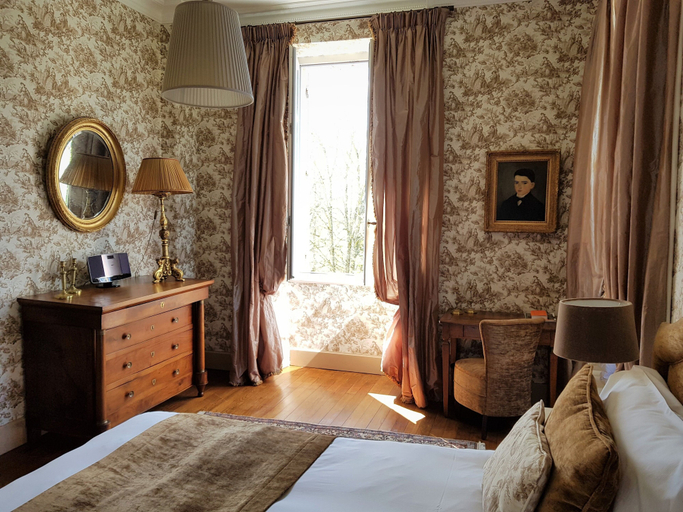Bedroom 3, Hôtel Restaurant - Chateau de Lalande, Dordogne