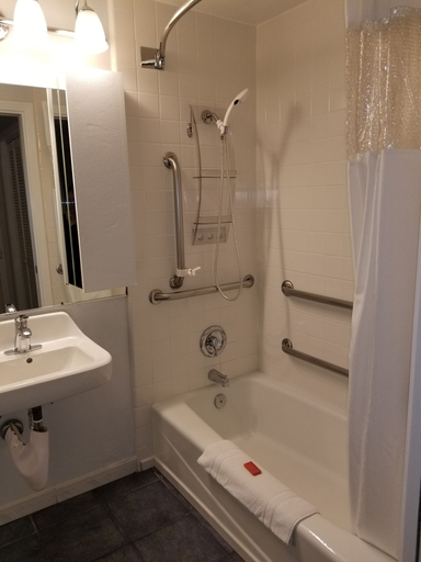 Bathroom 4, Tamarack Beach Resort Hotel, San Diego