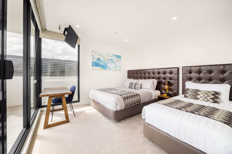 Bedroom 4, Whitehorse Apartment Hotel, Melbourne