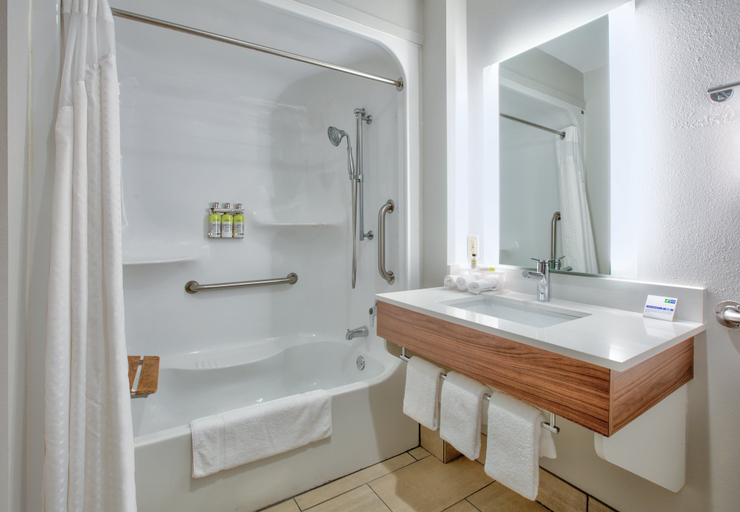 Bathroom 4, Holiday Inn Express HOPE by IHG, Hempstead