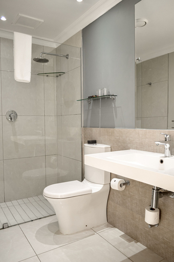 Bathroom 4, Indaba Hotel, City of Johannesburg