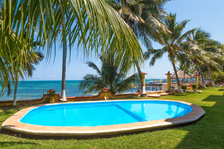 Sport & Beauty 5, Peaceful & Confortable Oceanfront Studio, Isla Mujeres