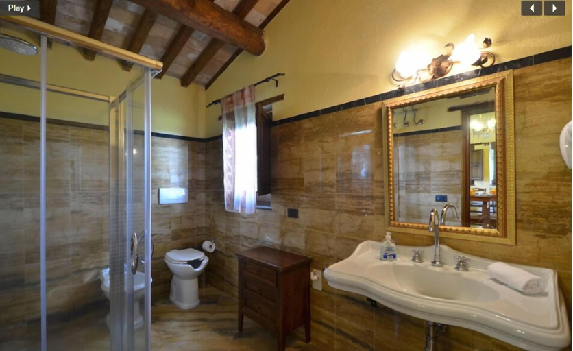 Bathroom 4, Agriturismo Buriano, Viterbo