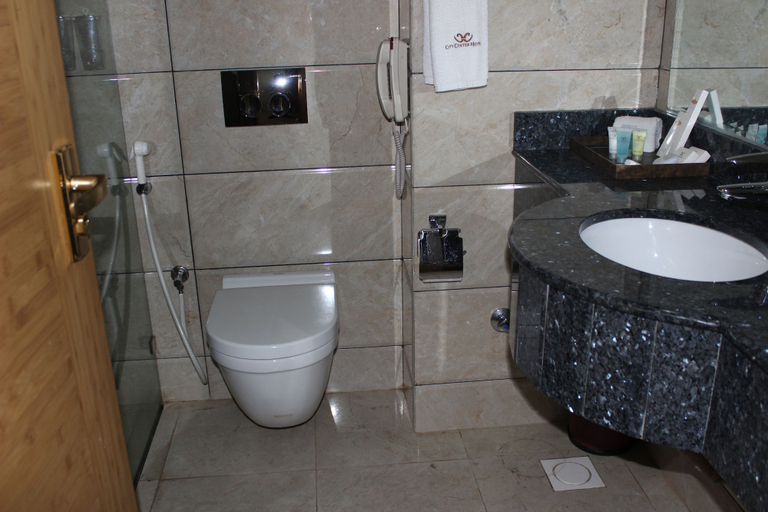 Bathroom 4, City Center Hotel, Seeb