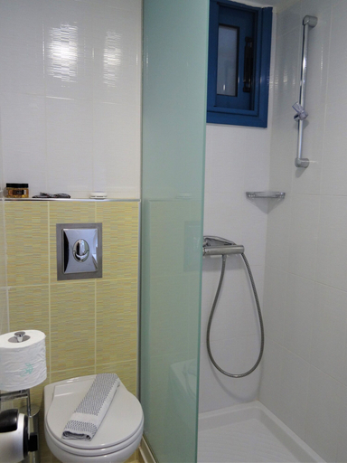 Bathroom 5, Horizon Beach Hotel, Crete