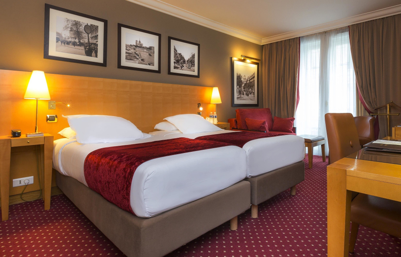 Bedroom 3, Hotel Royal Saint Michel, Paris