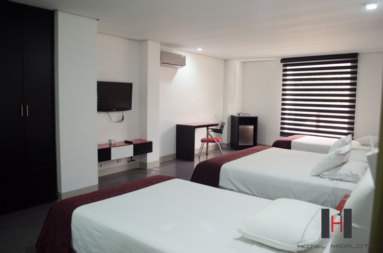 Bedroom 3, Hotel Merlott 70, Medellín