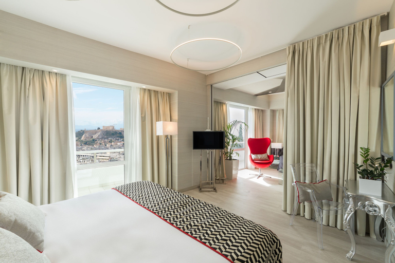 Bedroom 3, St. George Lycabettus Lifestyle Hotel, Attica