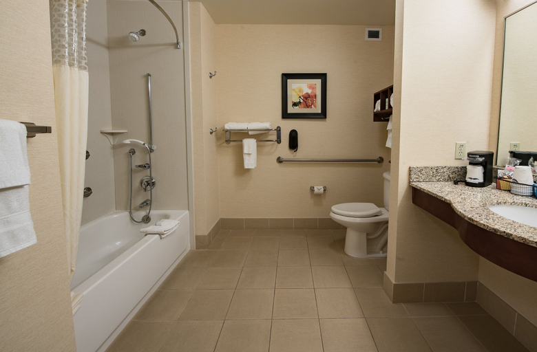 Bathroom 4, Hampton Inn & Suites Ridgecrest, Kern