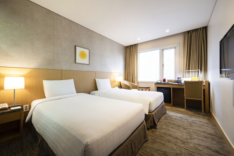 Bedroom 3, Stanford Hotel Seoul, Mapo