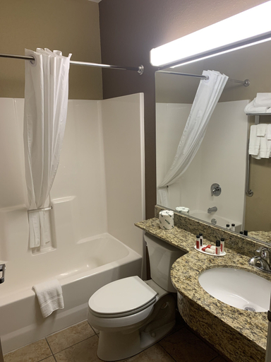 Bathroom 4, Microtel Inn And Suites Sayre PA, Bradford