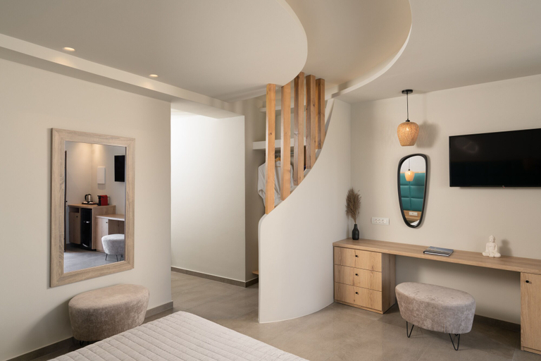 Bedroom 5, Perla Nera Suites, South Aegean